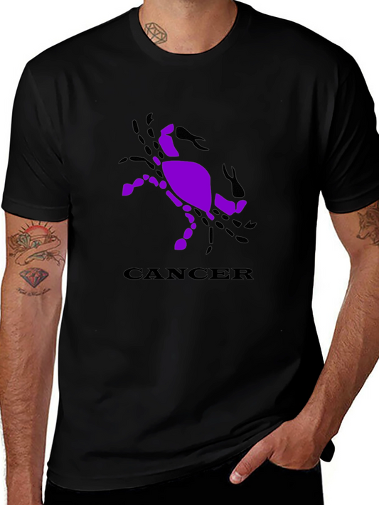 Cancer Zodiac Graphic T-Shirt