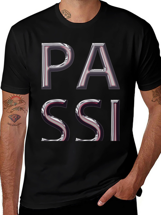 PASSI Stylish Black T-Shirt