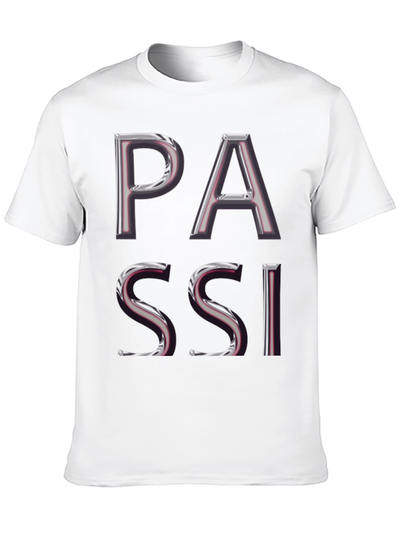PASSI Stylish Black T-Shirt