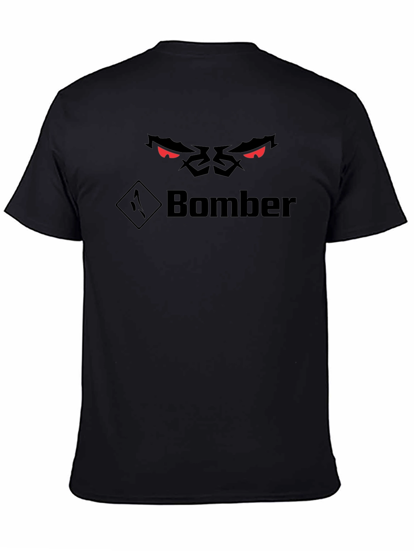Bomber Graphic T-Shirt - Mens Black Tee
