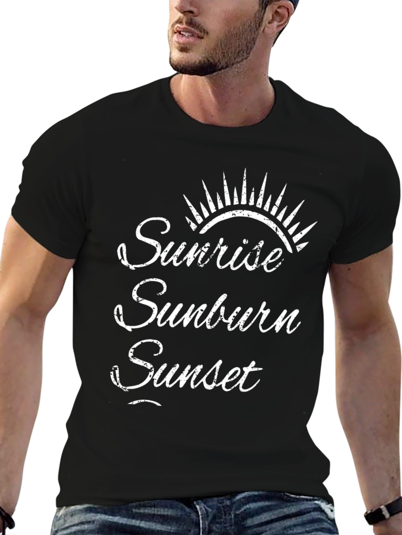 Sunrise Sunburn Sunset Graphic Tee
