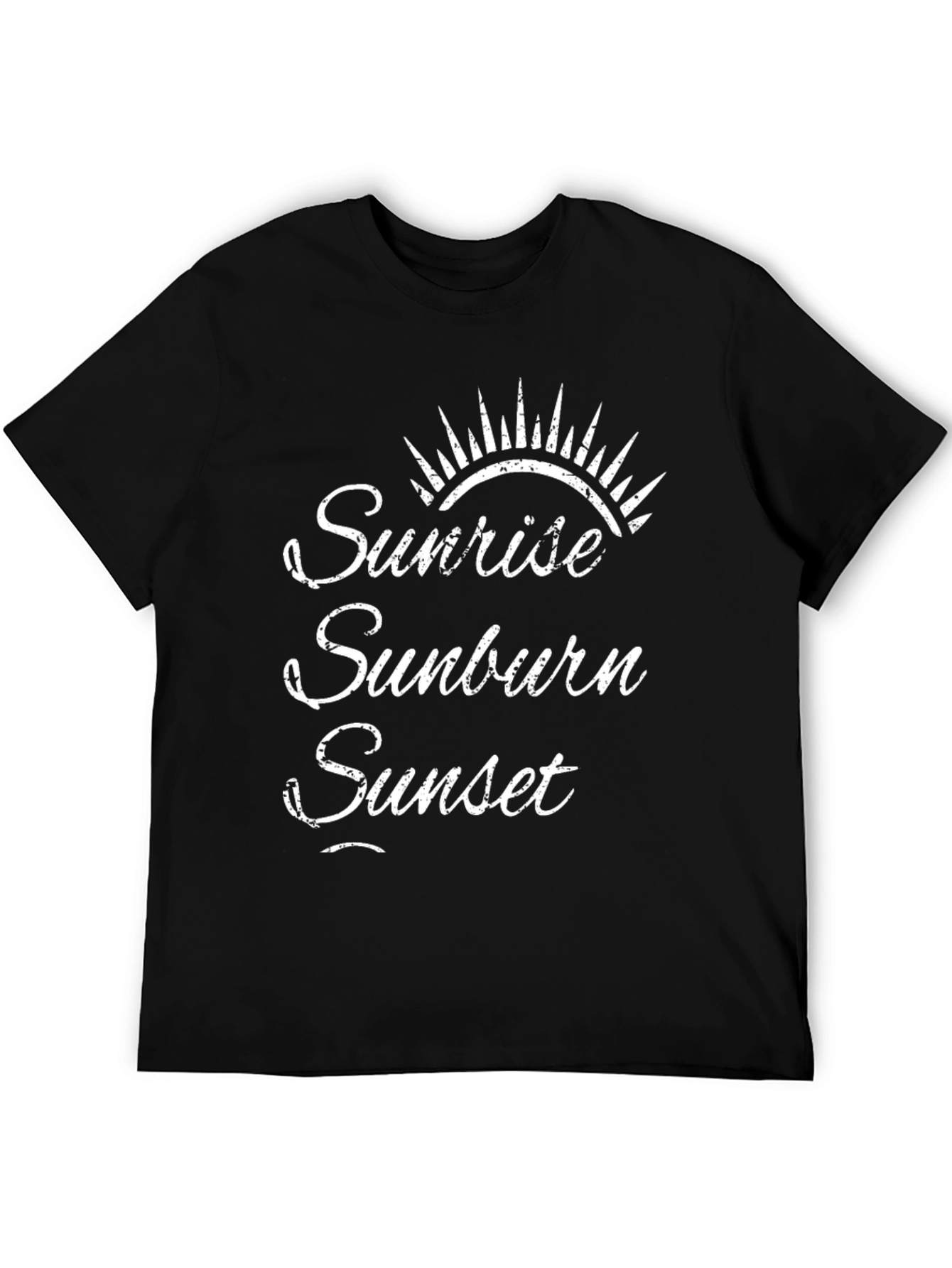 Sunrise Sunburn Sunset Graphic Tee