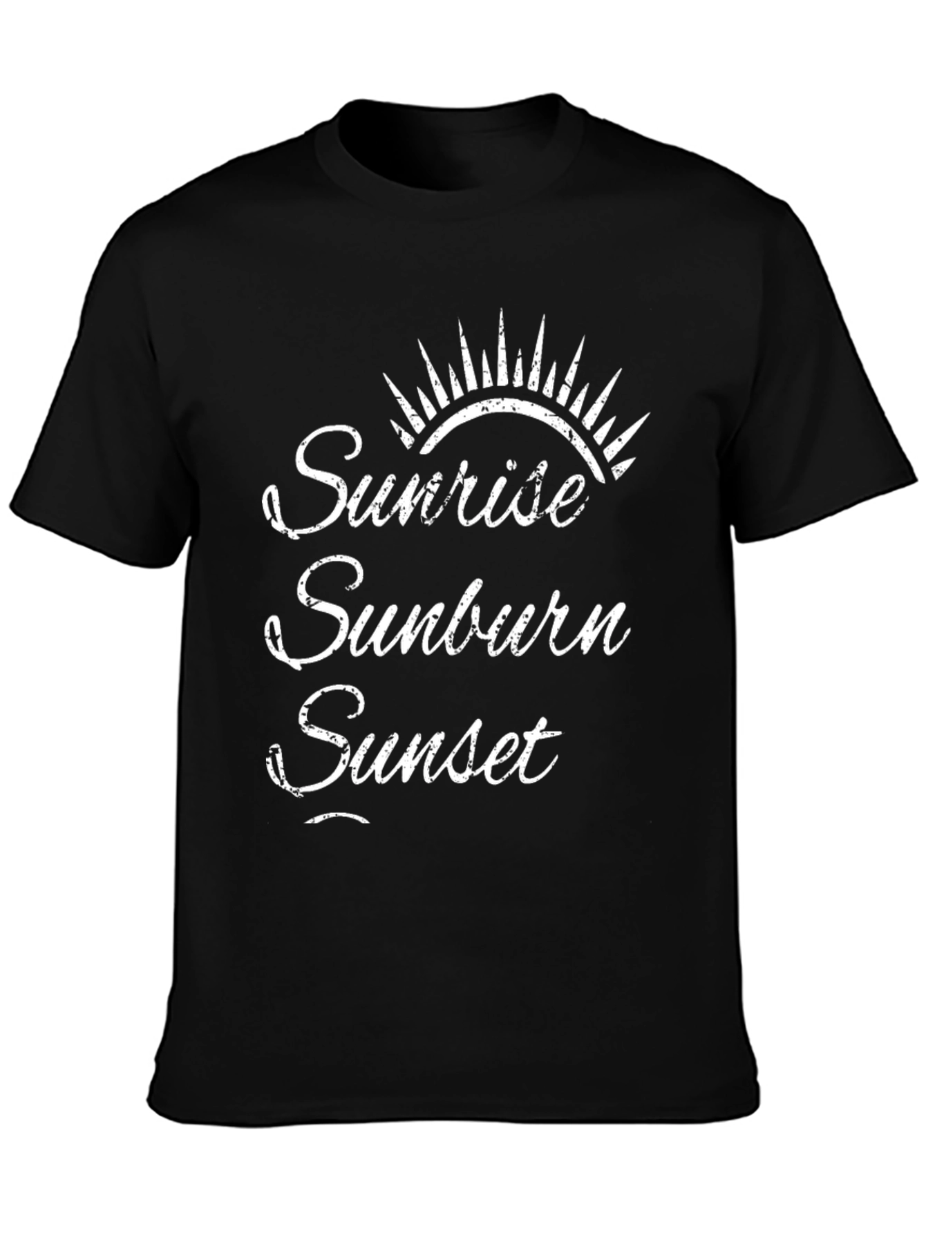 Sunrise Sunburn Sunset Graphic Tee
