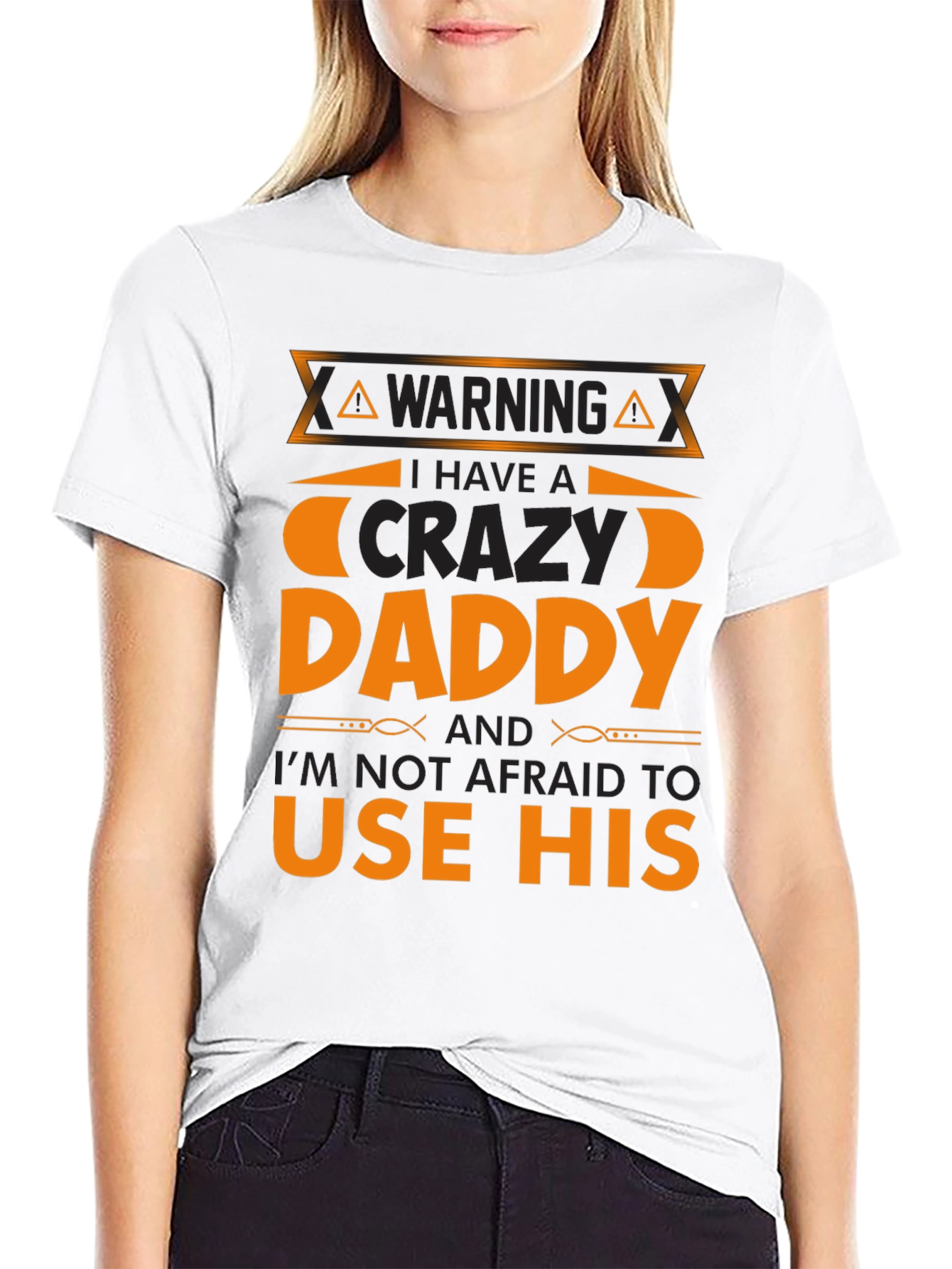 Warning Crazy Daddy T-Shirt
