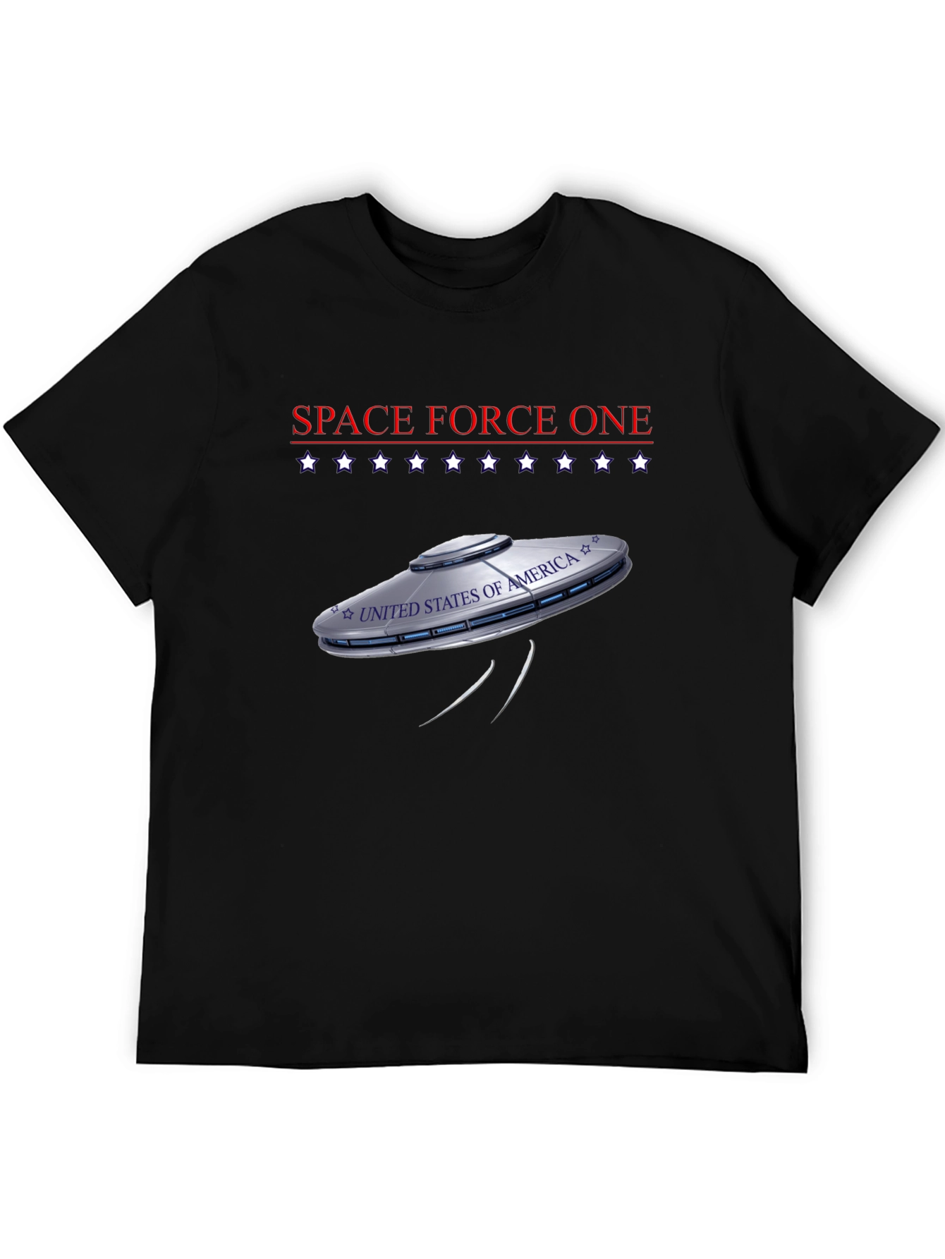 Space Force One UFO Graphic Tee