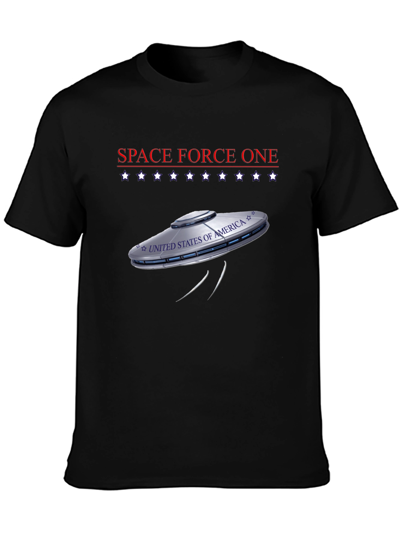 Space Force One UFO Graphic Tee