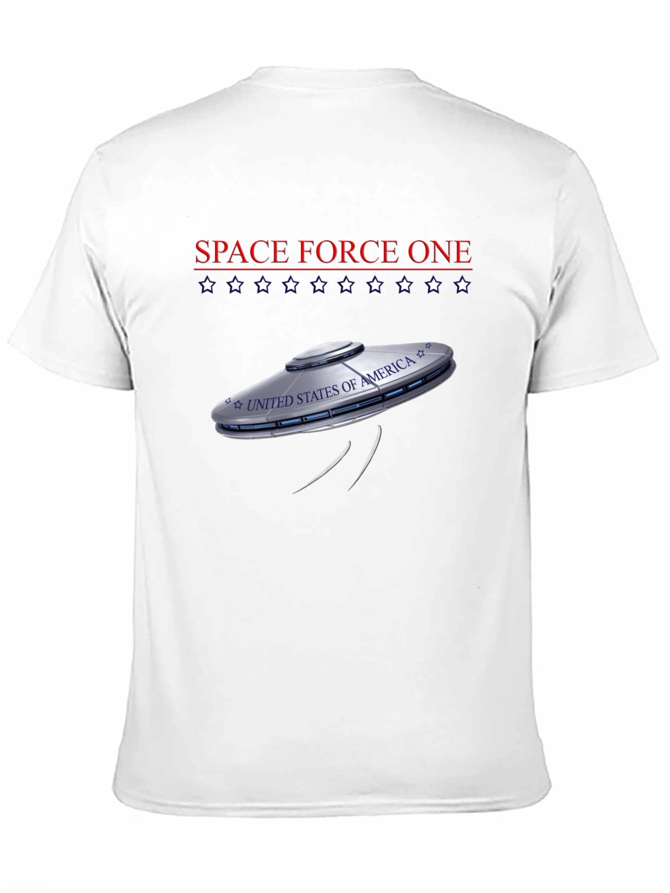 Space Force One UFO Graphic Tee