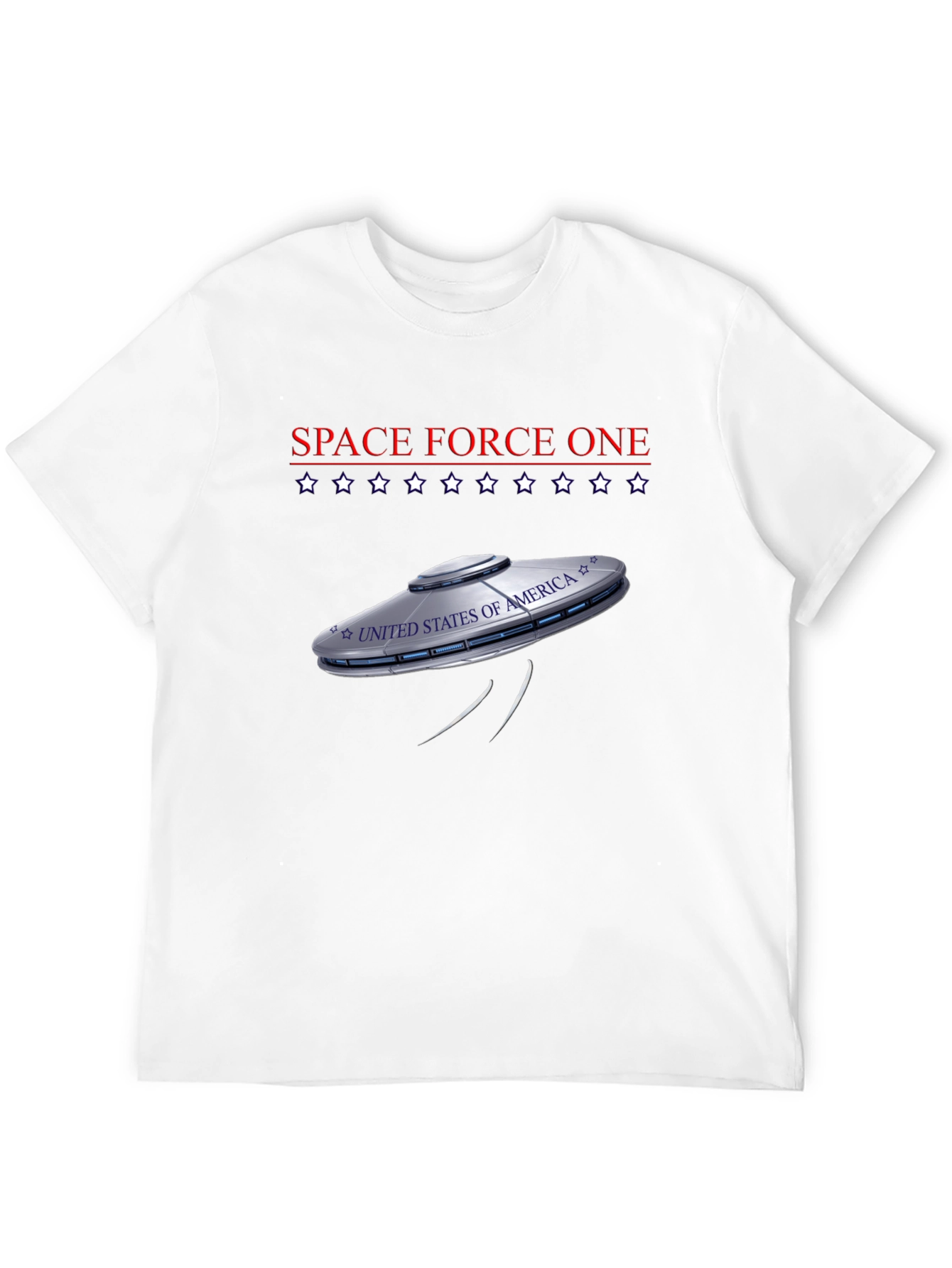 Space Force One UFO Graphic Tee