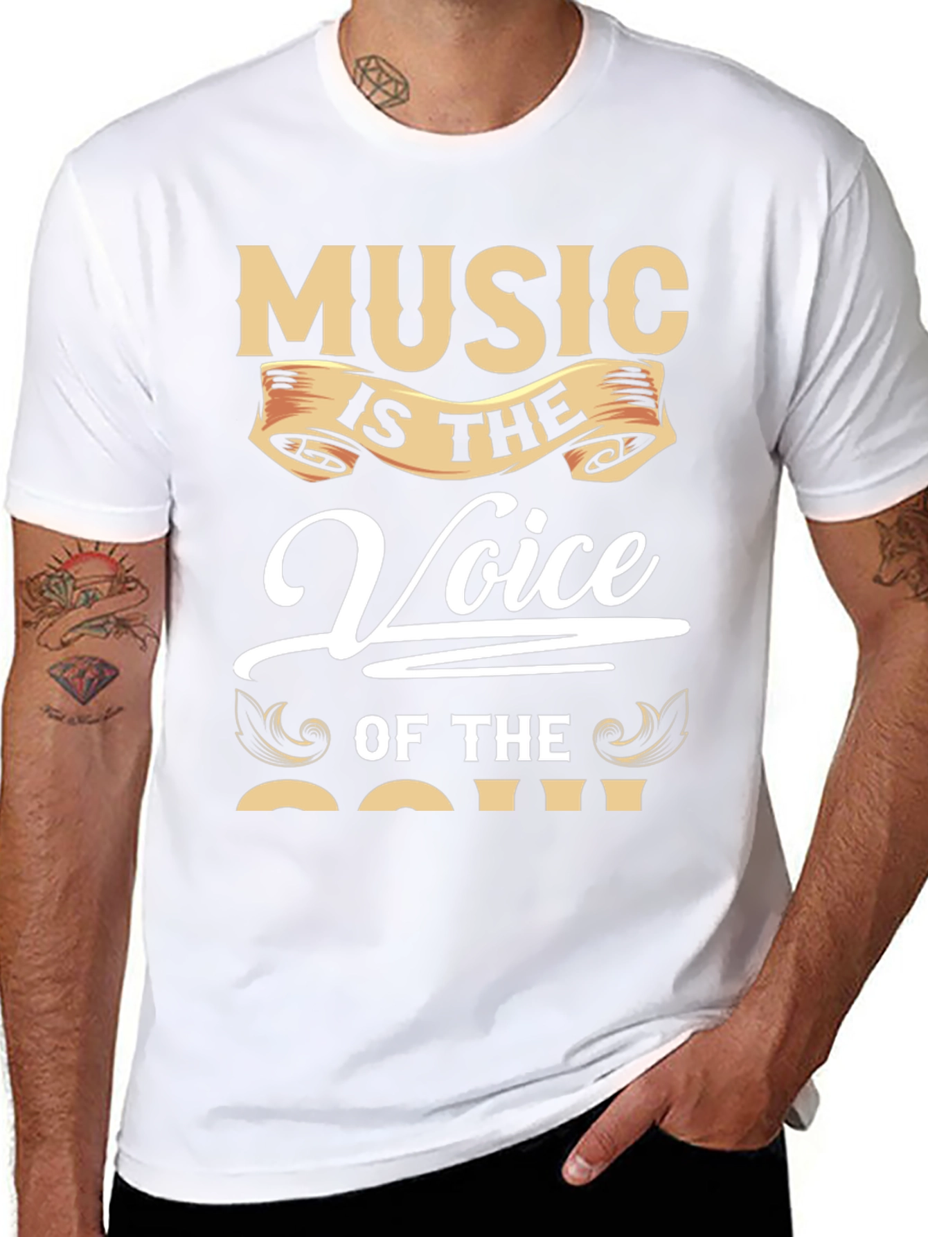 Music is The Voice of The Soul T-Shirt