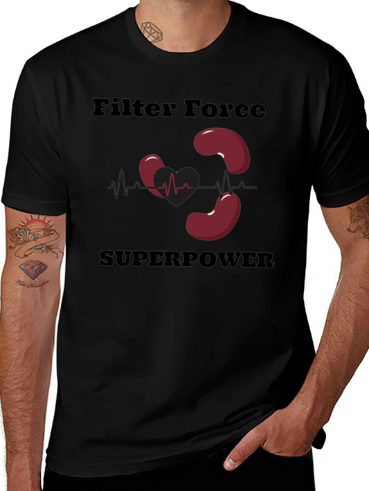 Filter Force Superpower Kidney Graphic Tee