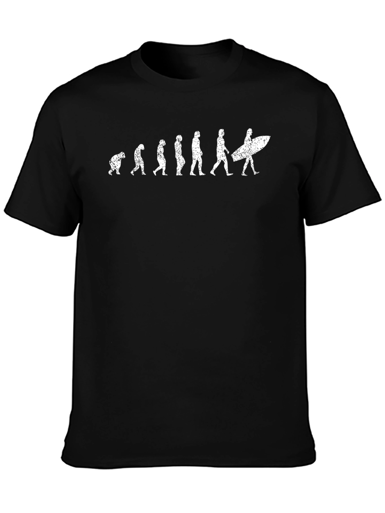 Surfer Evolution Graphic T-Shirt - Black