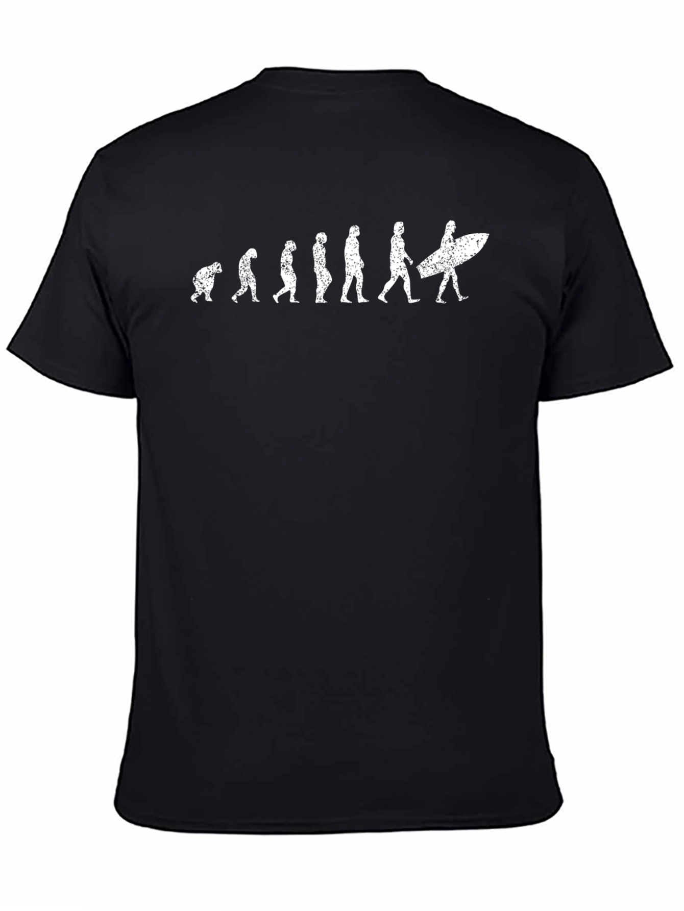 Surfer Evolution Graphic T-Shirt - Black