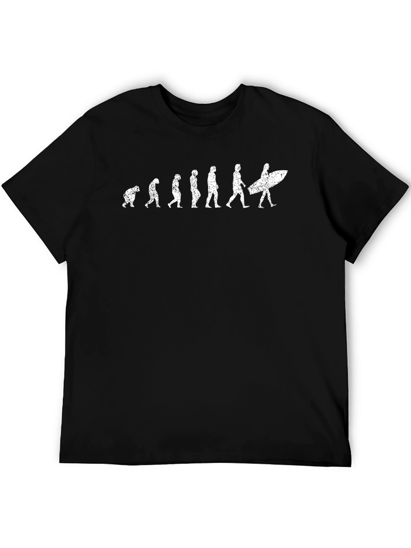 Surfer Evolution Graphic T-Shirt - Black