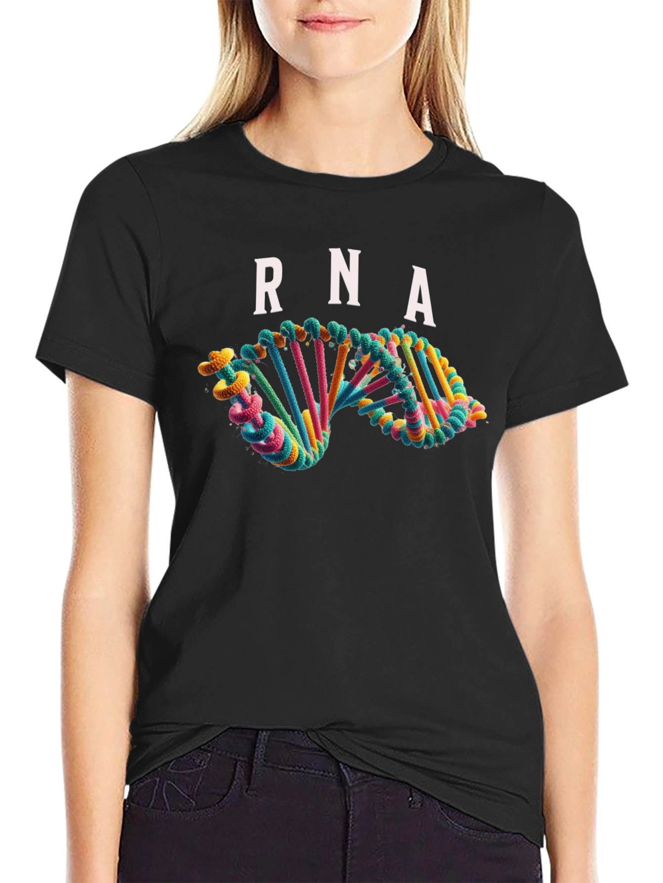 RNA Helix Graphic T-Shirt - Science Inspired Tee