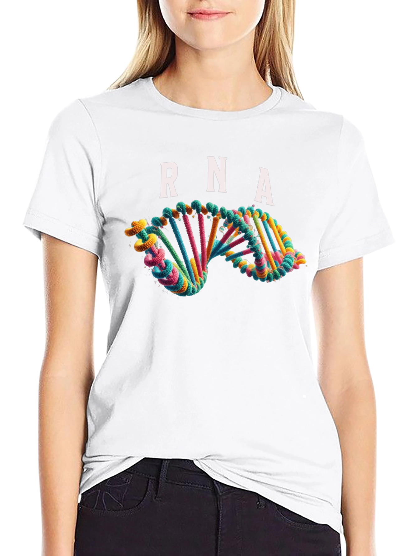 RNA Helix Graphic T-Shirt - Science Inspired Tee