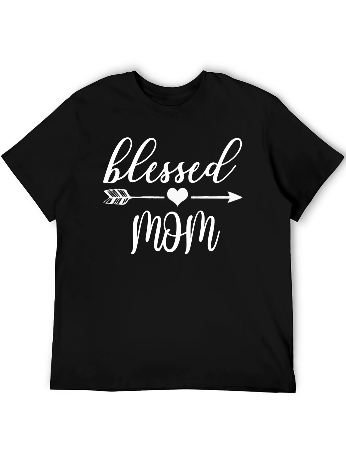 Blessed Mom Arrow Graphic T-Shirt