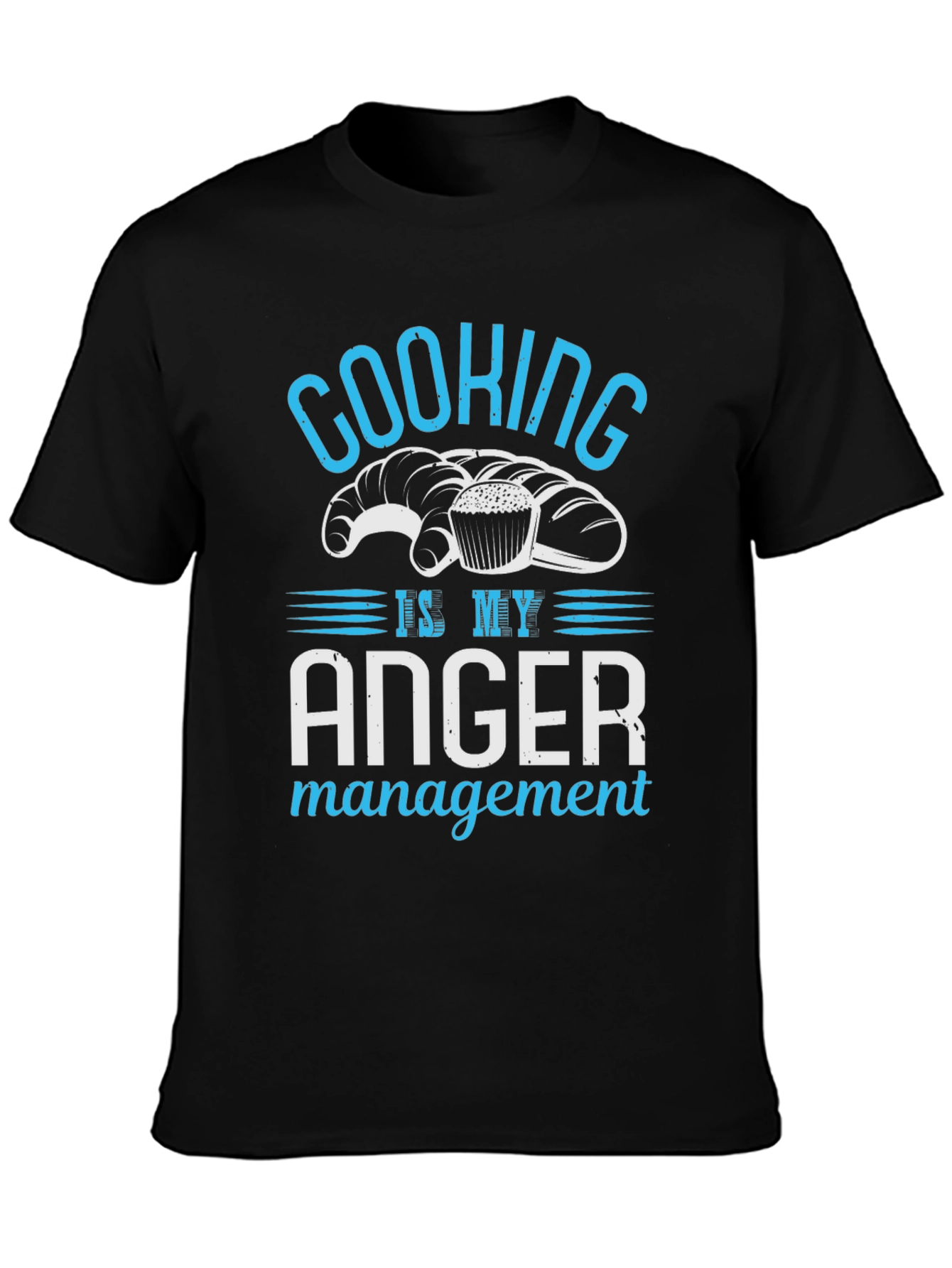 Cooking Anger Management T-Shirt Funny Chef Baker Tee