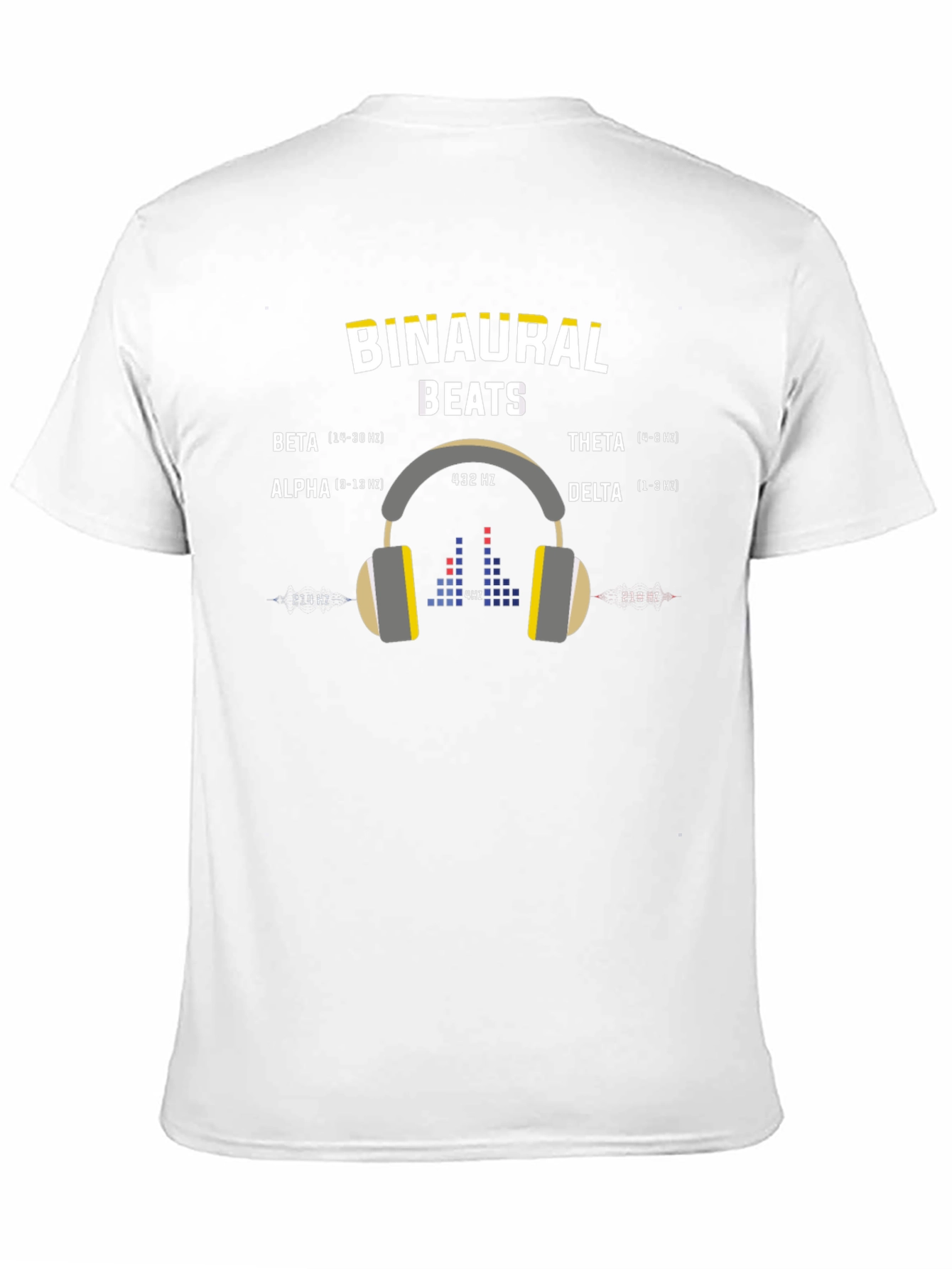 Binaural Beats Frequency T-Shirt - Focus & Relaxation