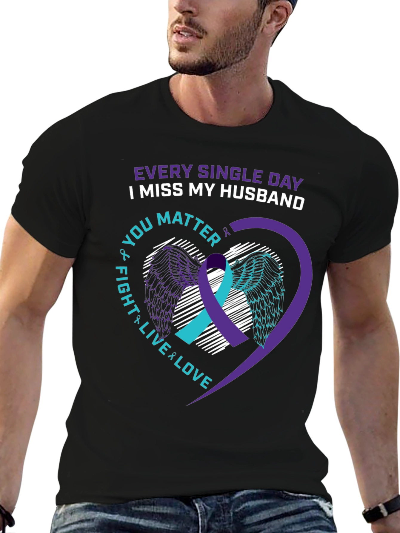 I Miss My Husband Graphic Tee
