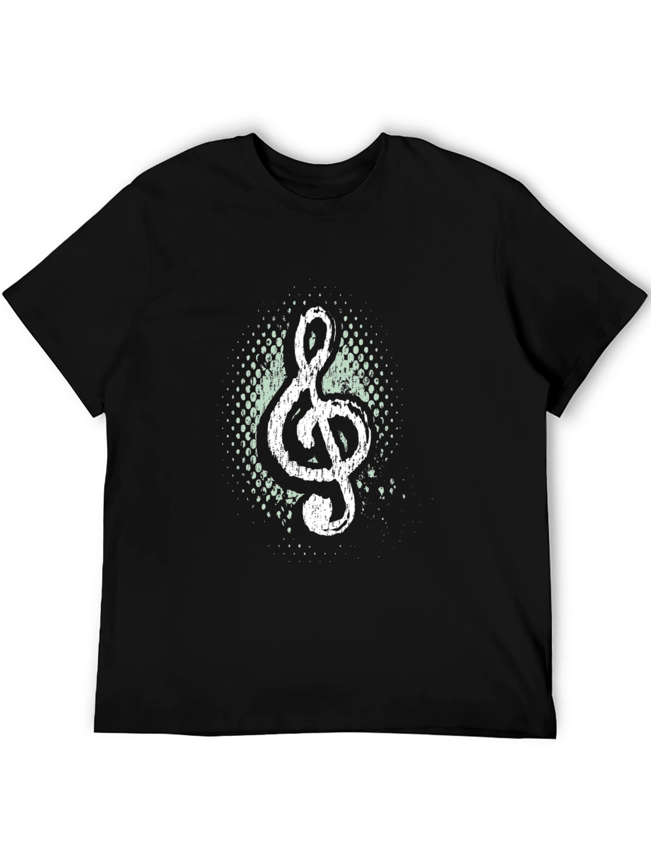 Treble Clef Graphic Tee - Music Lover Shirt