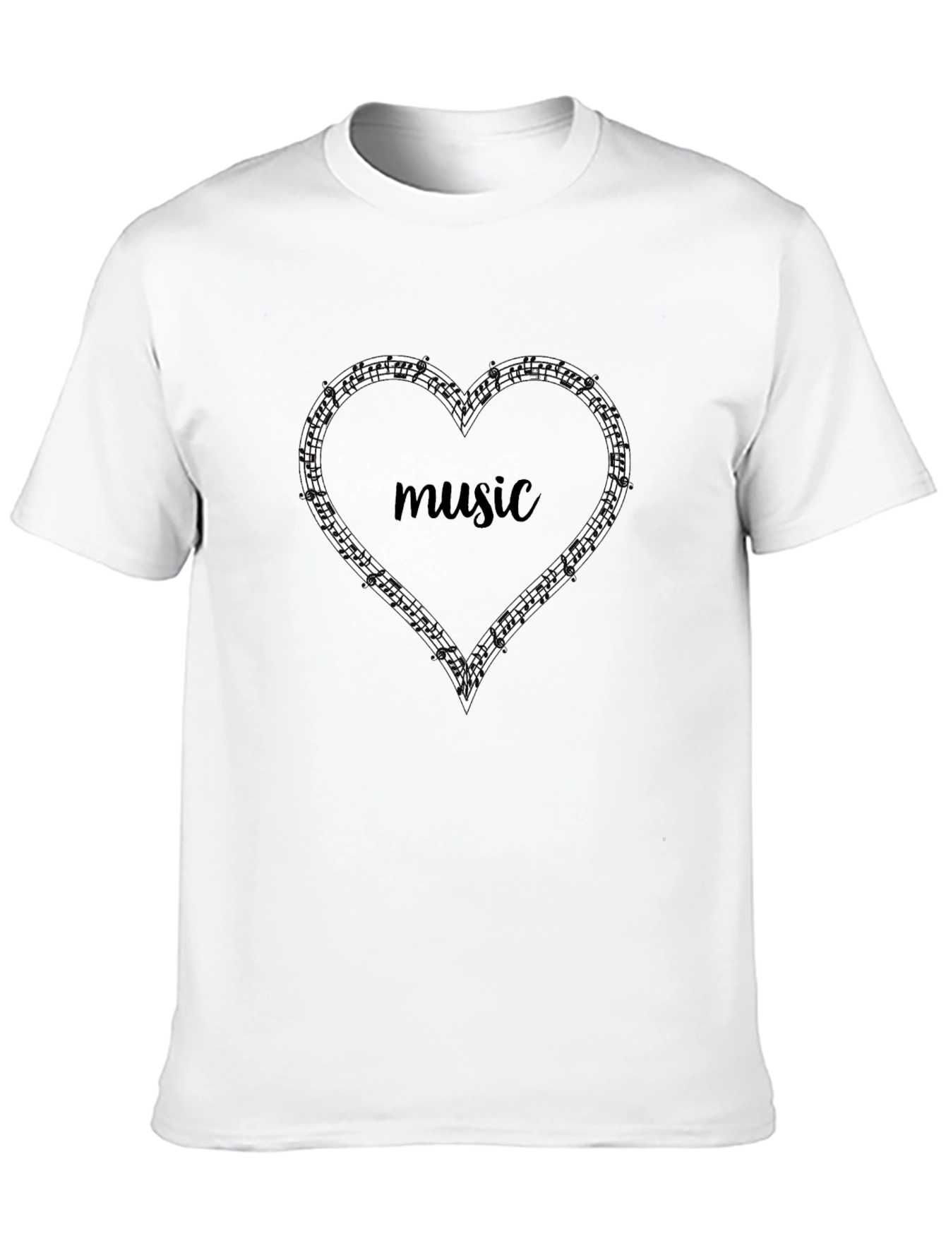 Music Heart Graphic Tee