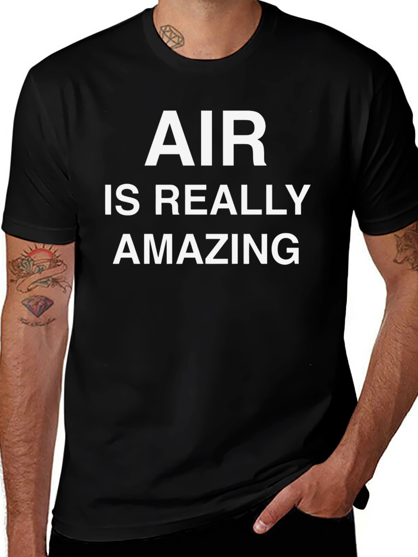 Air is Really Amazing Funny Graphic Tee