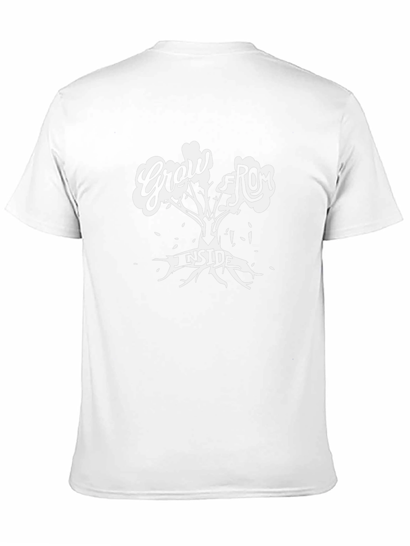 Grow From Inside Graphic T-Shirt - Black