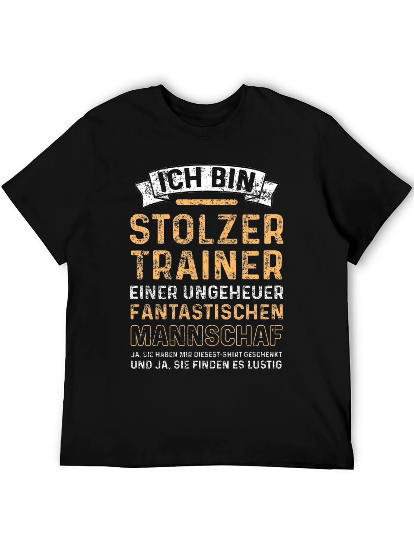 Proud Trainer T-Shirt - Funny German Team Coach Tee