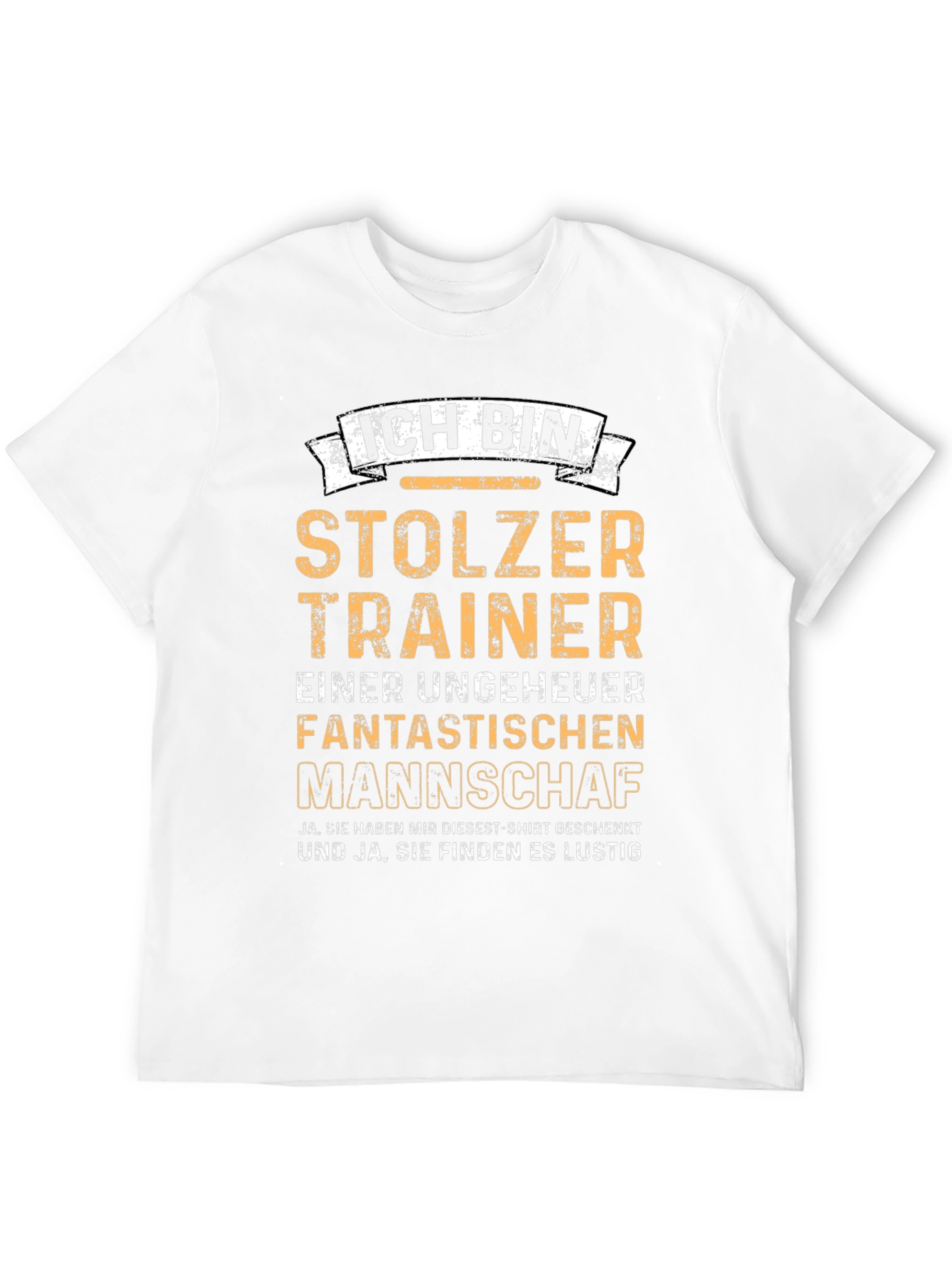 Proud Trainer T-Shirt - Funny German Team Coach Tee