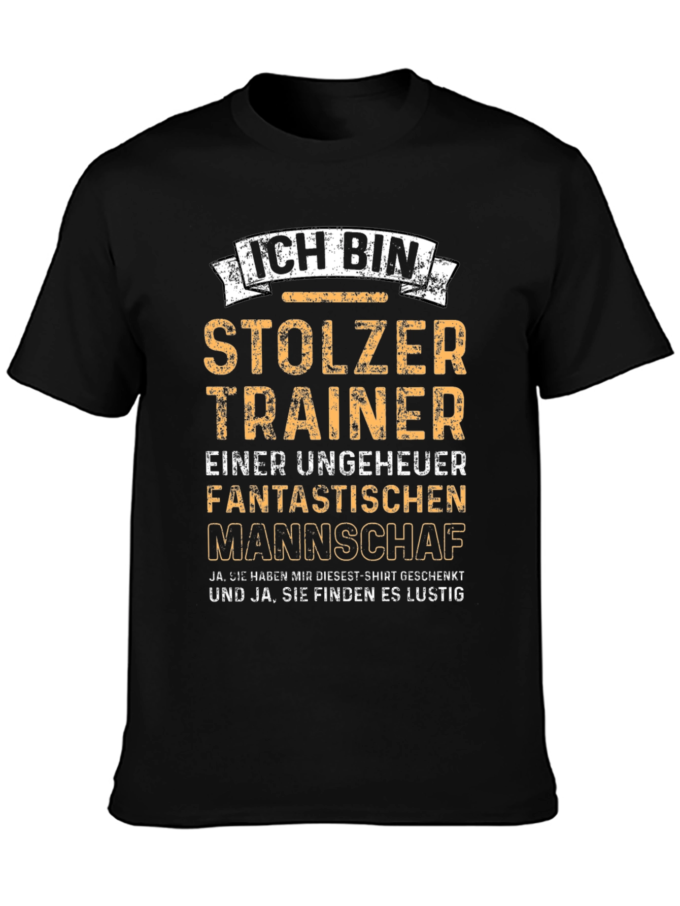 Proud Trainer T-Shirt - Funny German Team Coach Tee