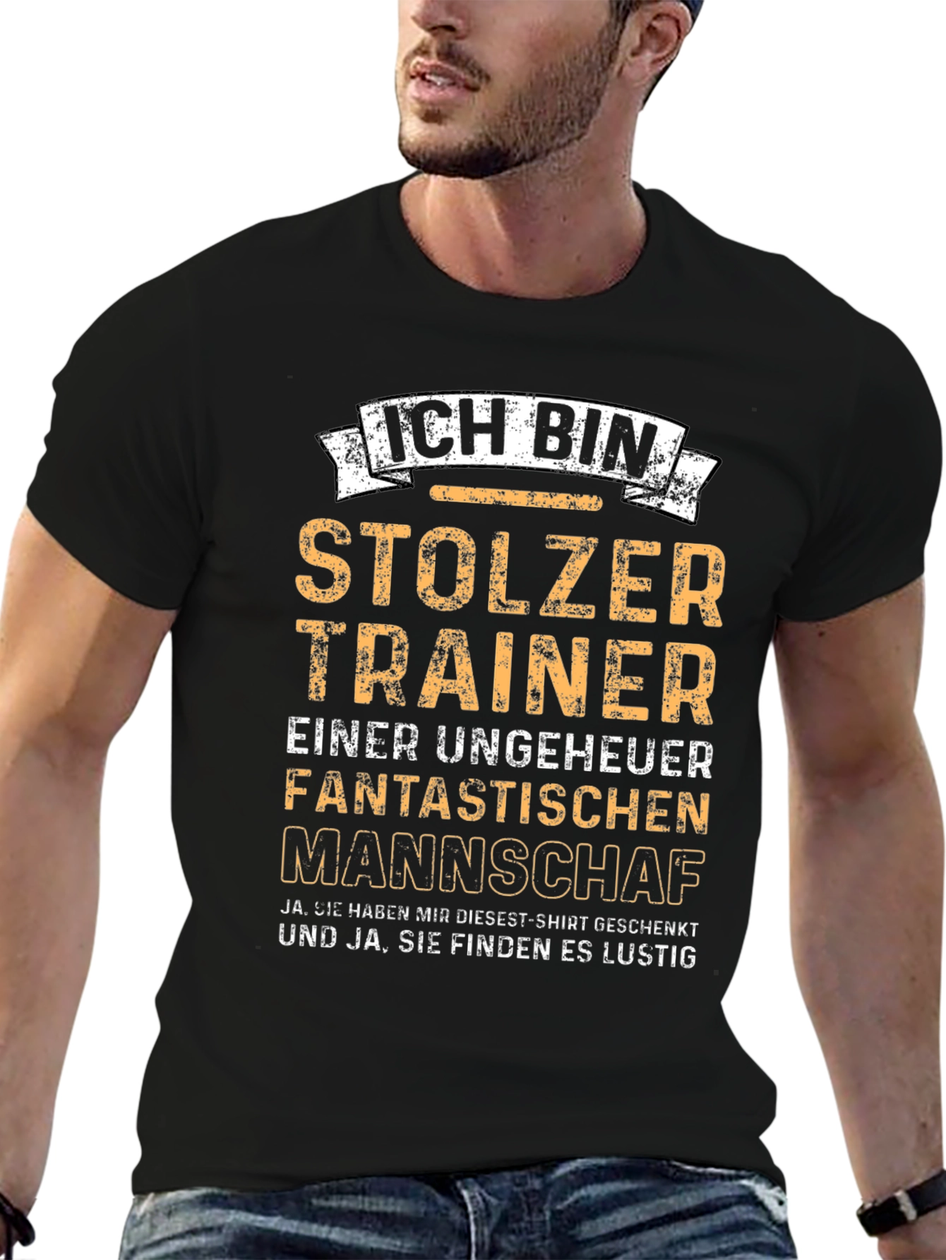 Proud Trainer T-Shirt - Funny German Team Coach Tee