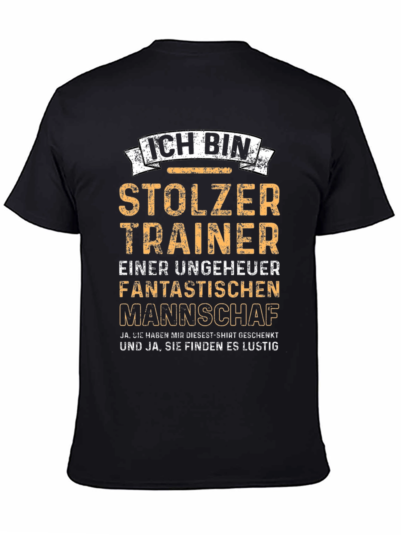 Proud Trainer T-Shirt - Funny German Team Coach Tee