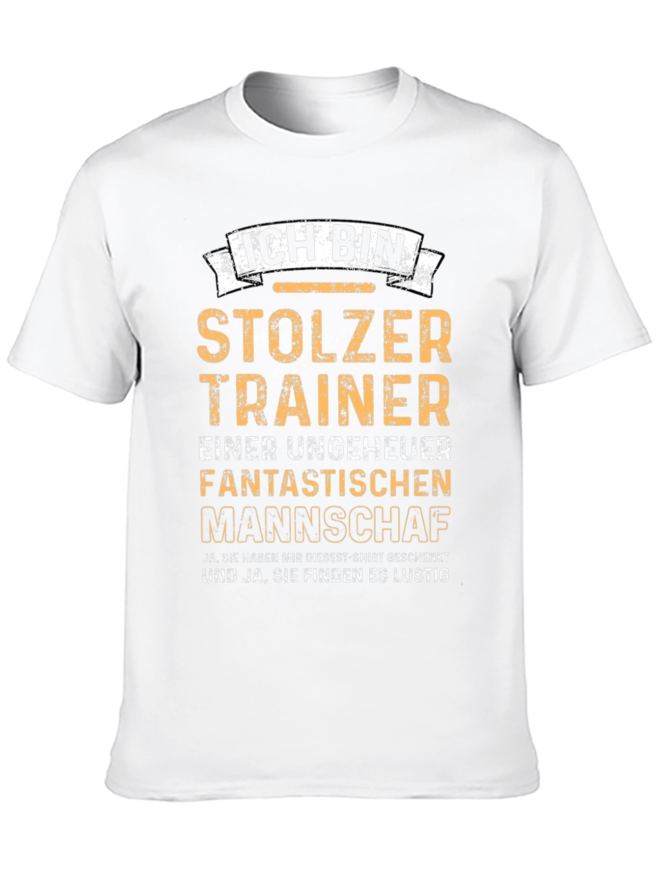 Proud Trainer T-Shirt - Funny German Team Coach Tee