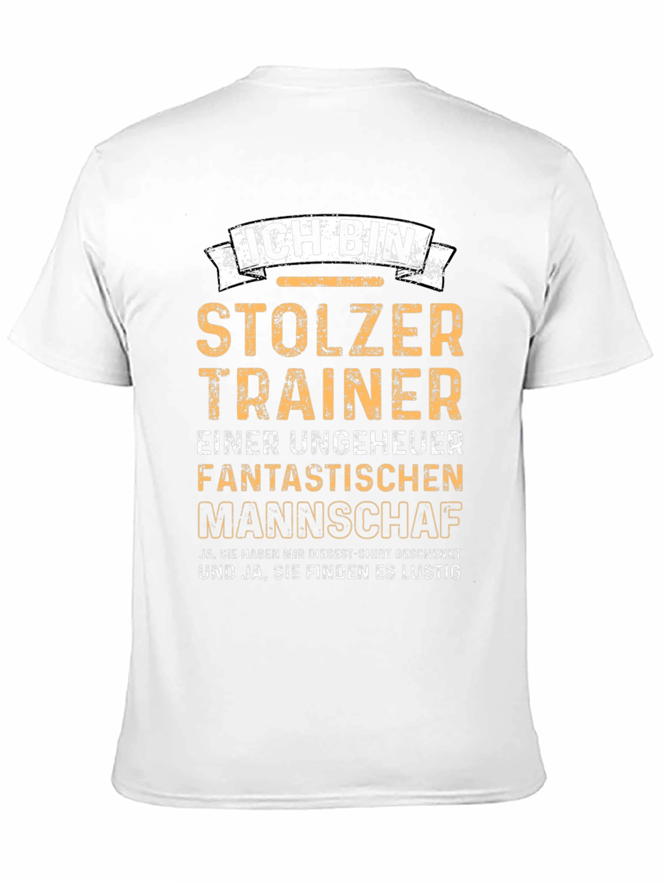 Proud Trainer T-Shirt - Funny German Team Coach Tee