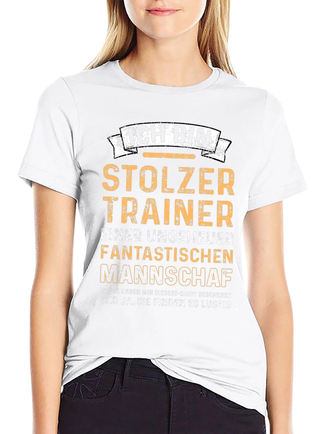 Proud Trainer T-Shirt - Funny German Team Coach Tee