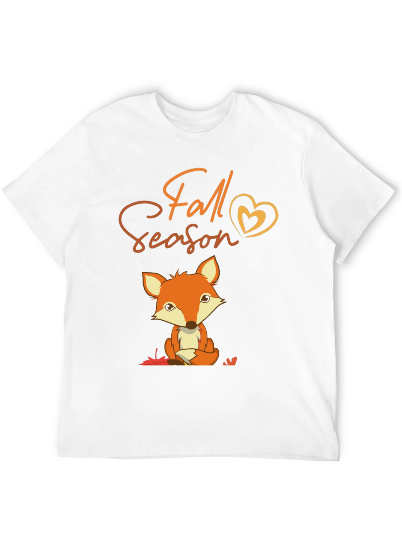 Fall Season Fox Graphic Tee