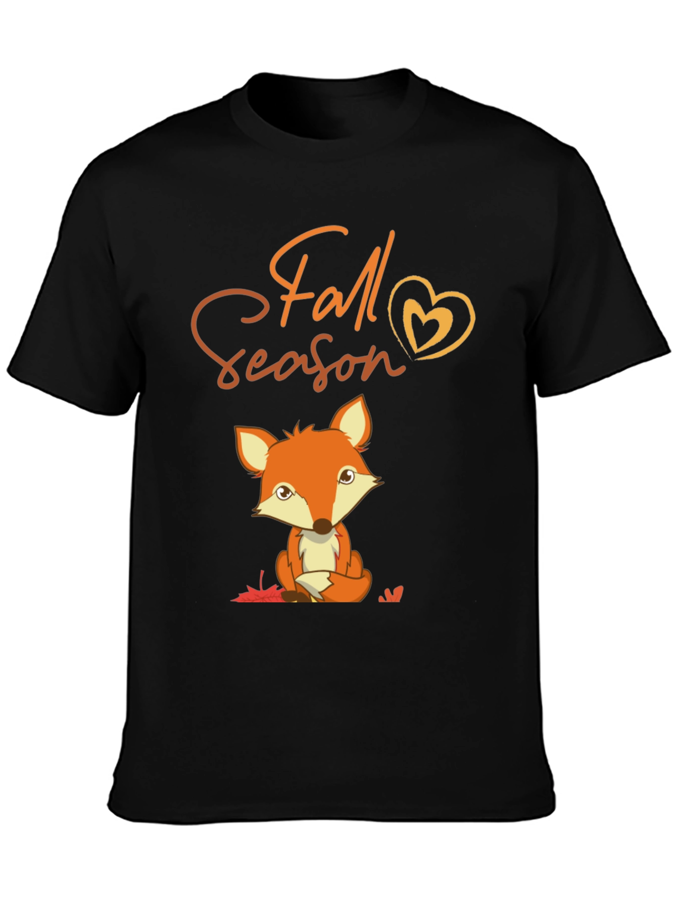 Fall Season Fox Graphic Tee