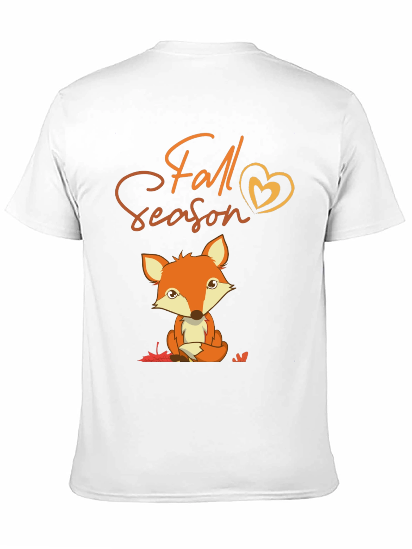 Fall Season Fox Graphic Tee