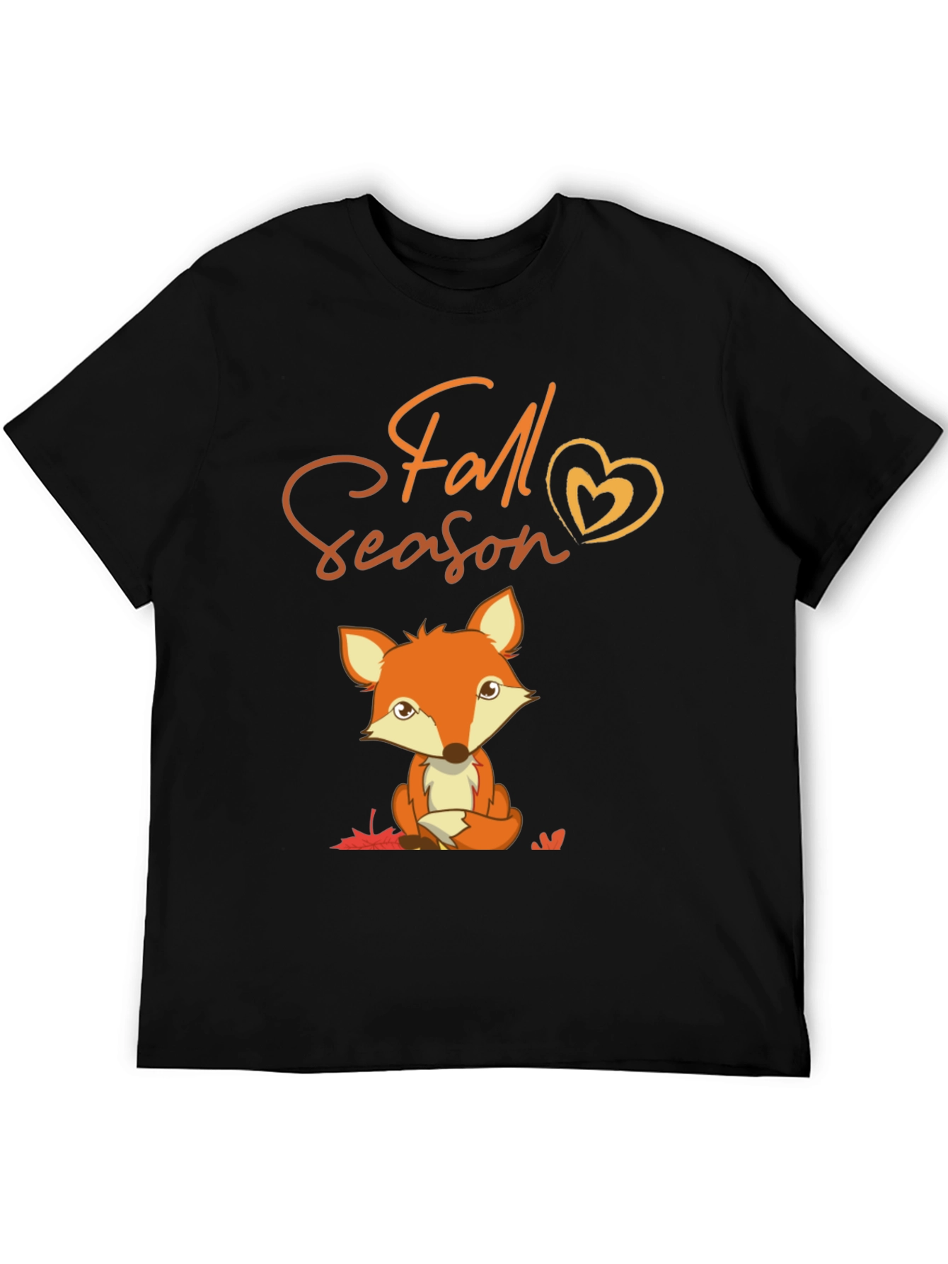 Fall Season Fox Graphic Tee