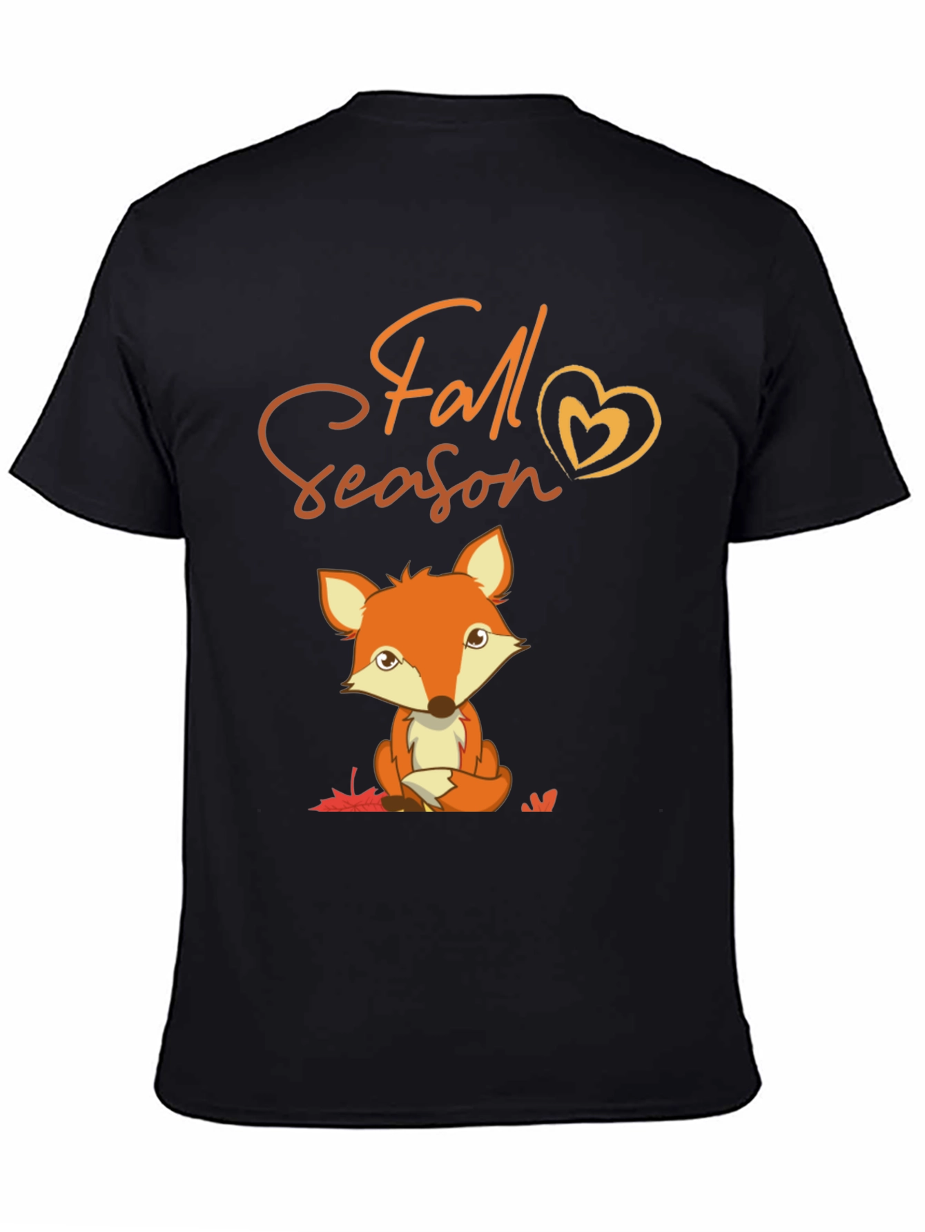 Fall Season Fox Graphic Tee