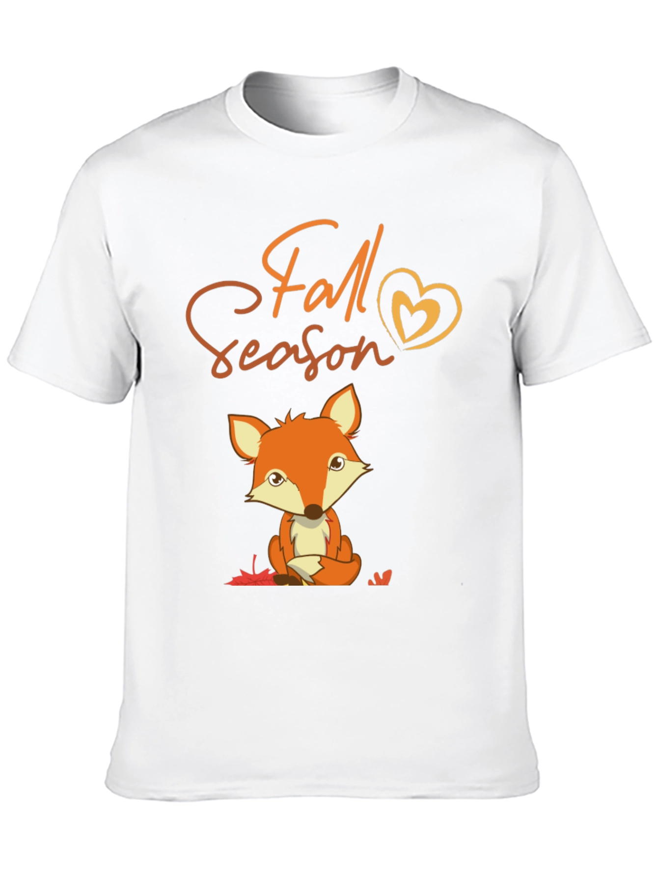 Fall Season Fox Graphic Tee