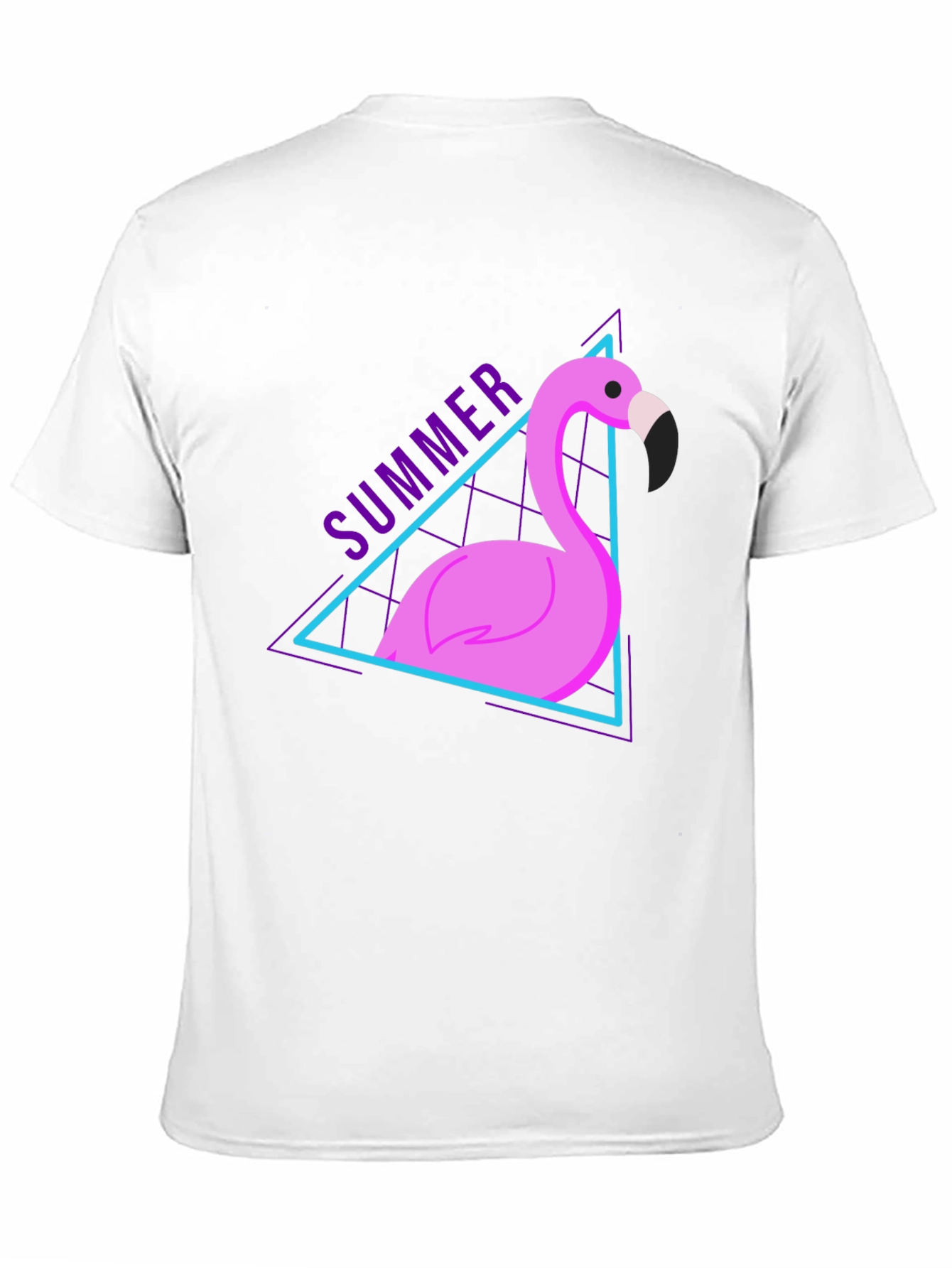 Summer Flamingo Graphic T-Shirt - Trendy Design