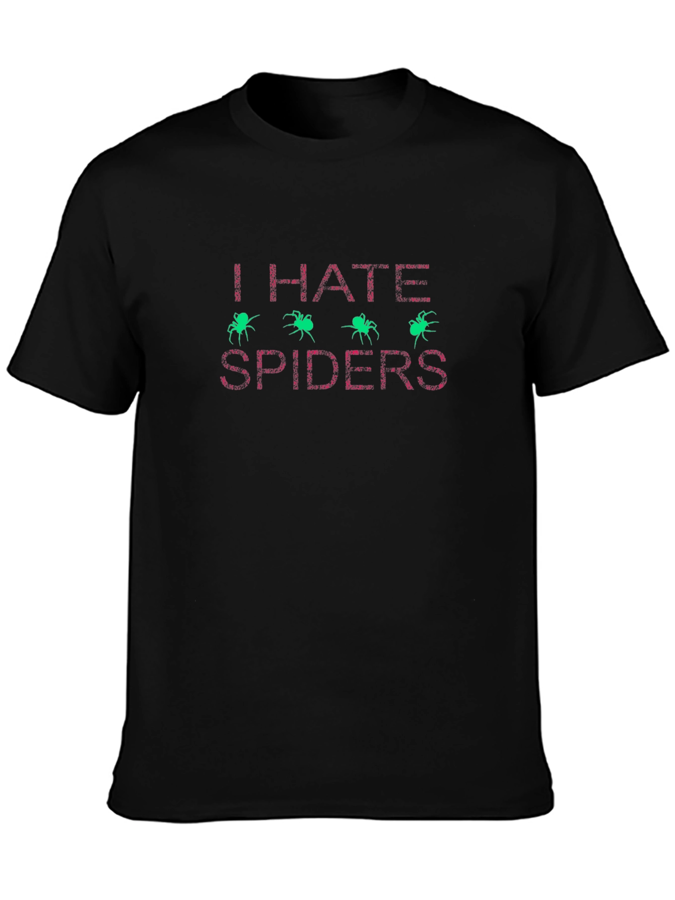 I Hate Spiders T-Shirt - Novelty Graphic Tee