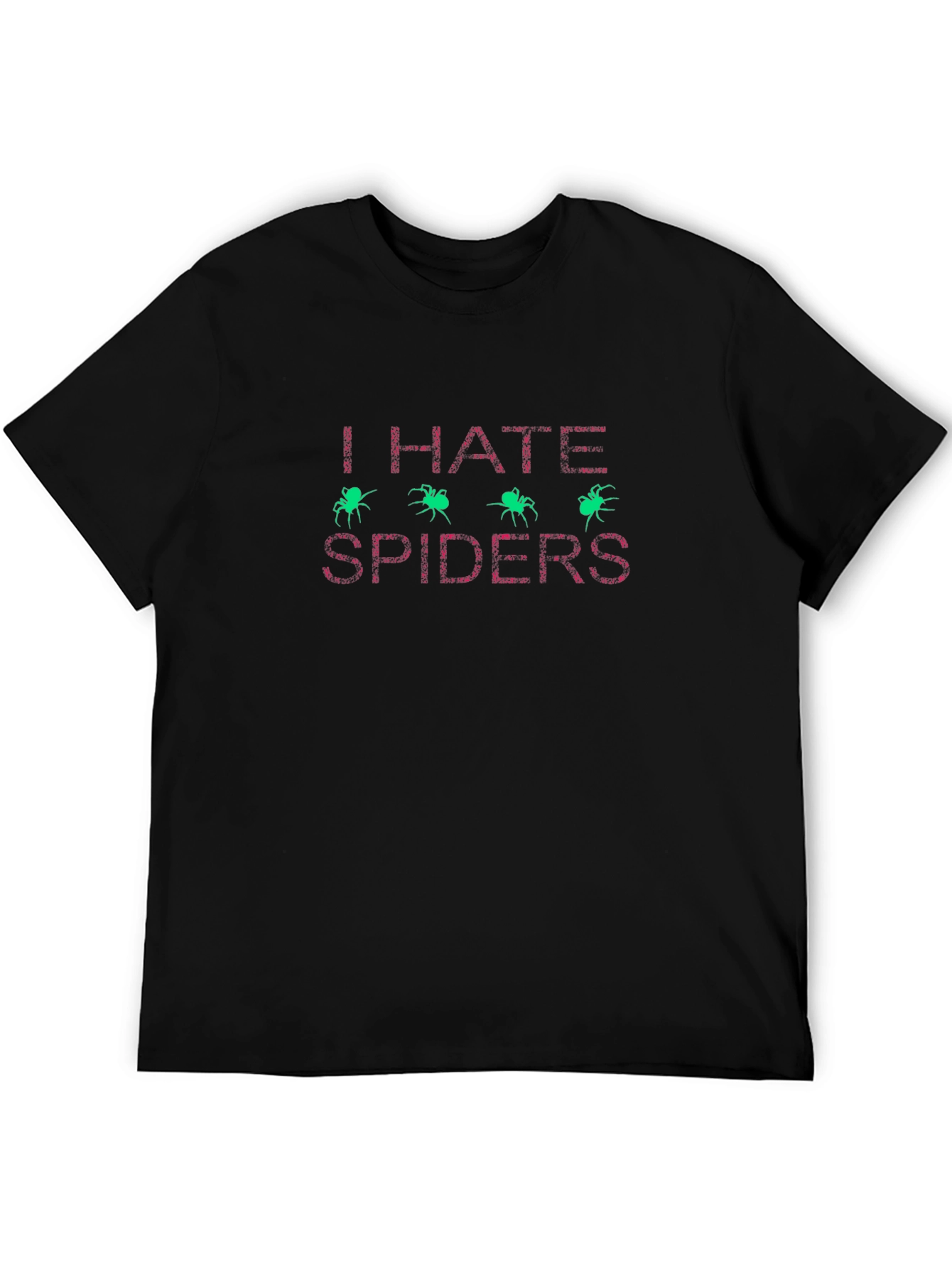 I Hate Spiders T-Shirt - Novelty Graphic Tee