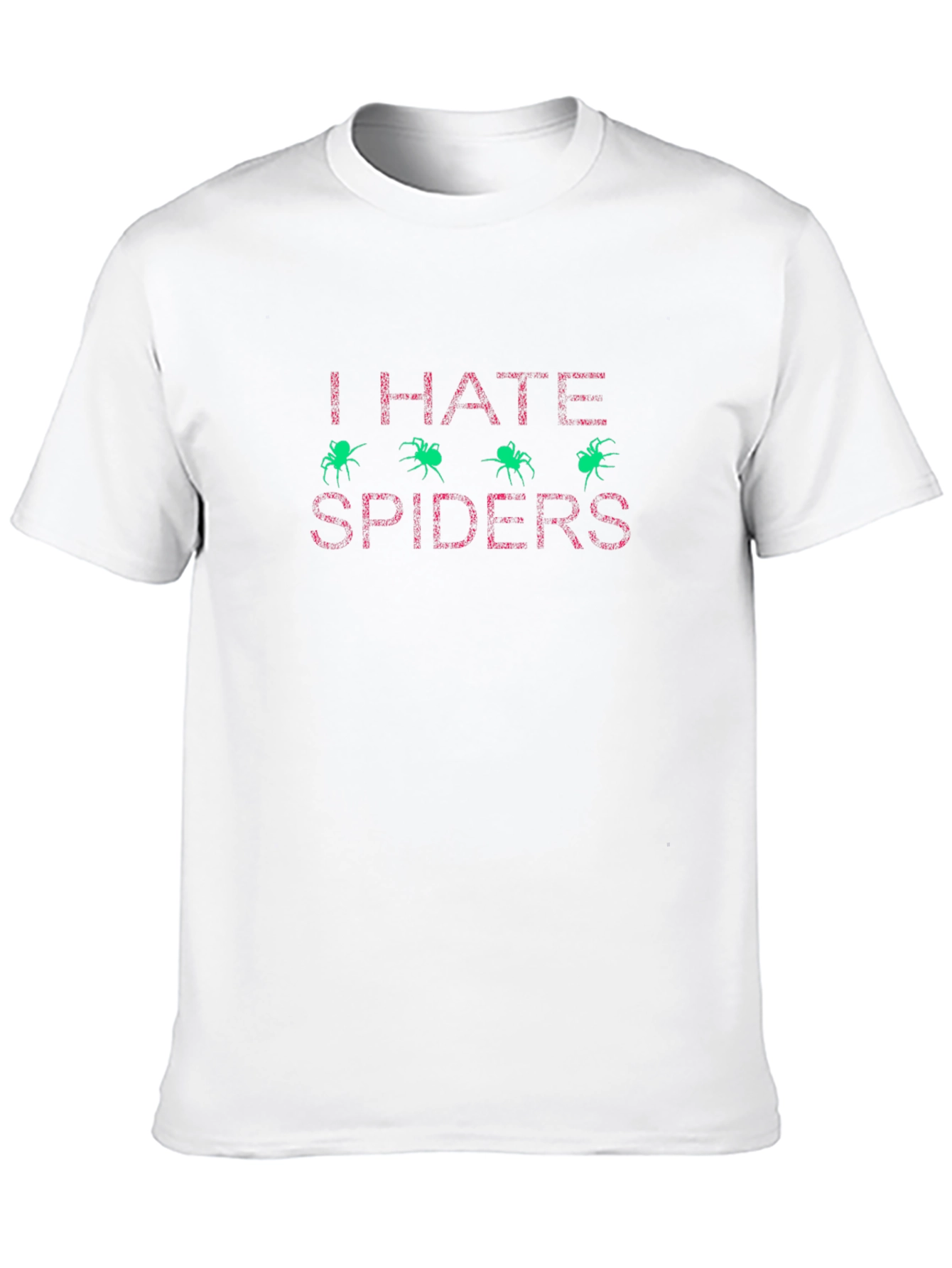 I Hate Spiders T-Shirt - Novelty Graphic Tee