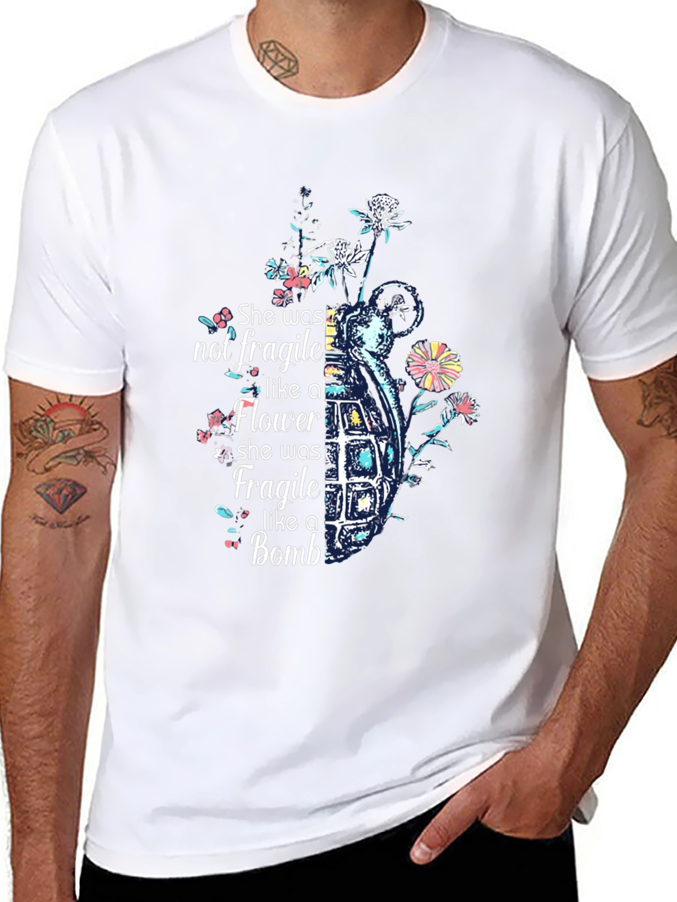 She was not fragile T-Shirt