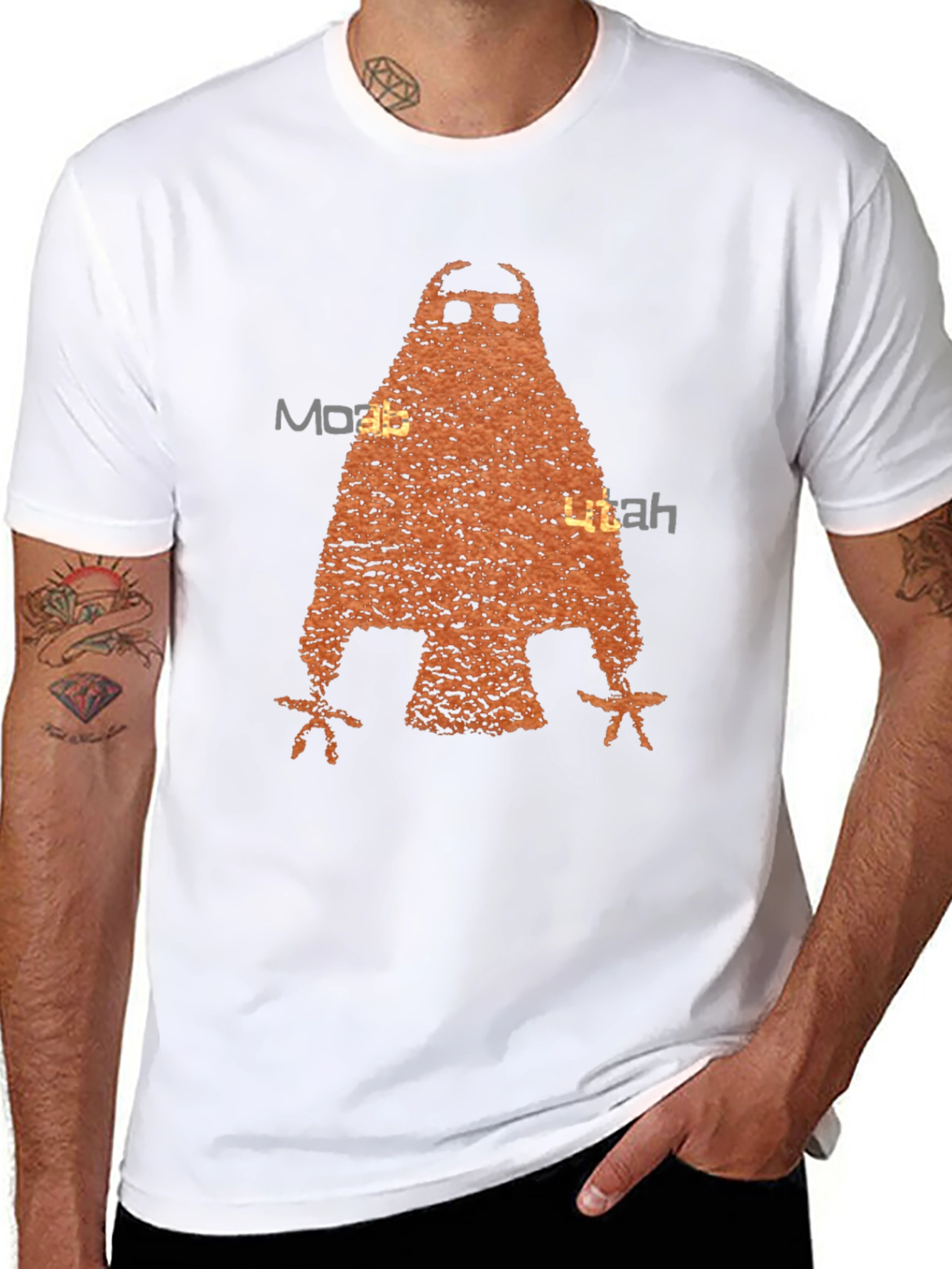 Moab Utah Monster T-Shirt - Unique Graphic Tee
