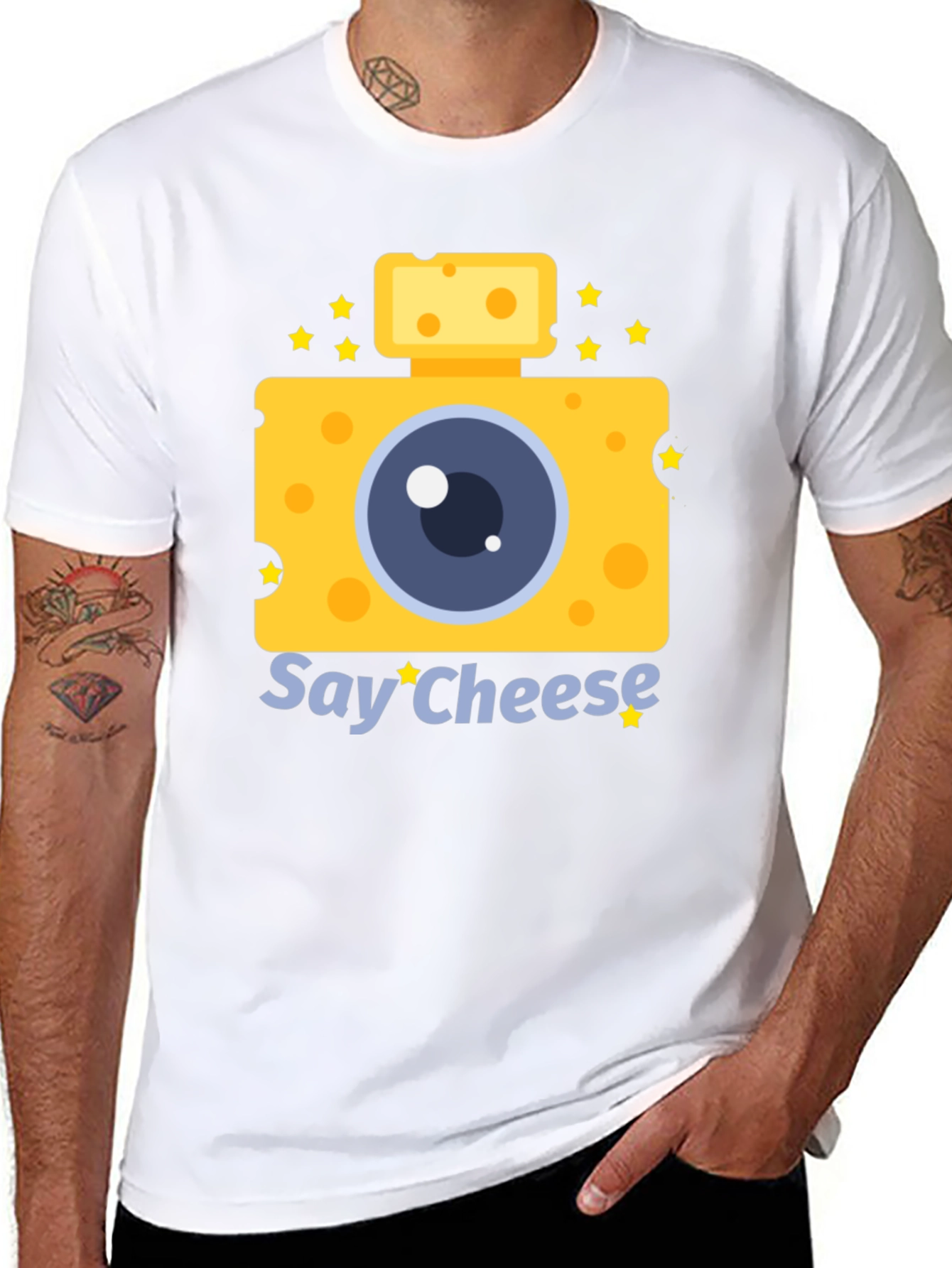 Say Cheese! Camera Graphic Tee