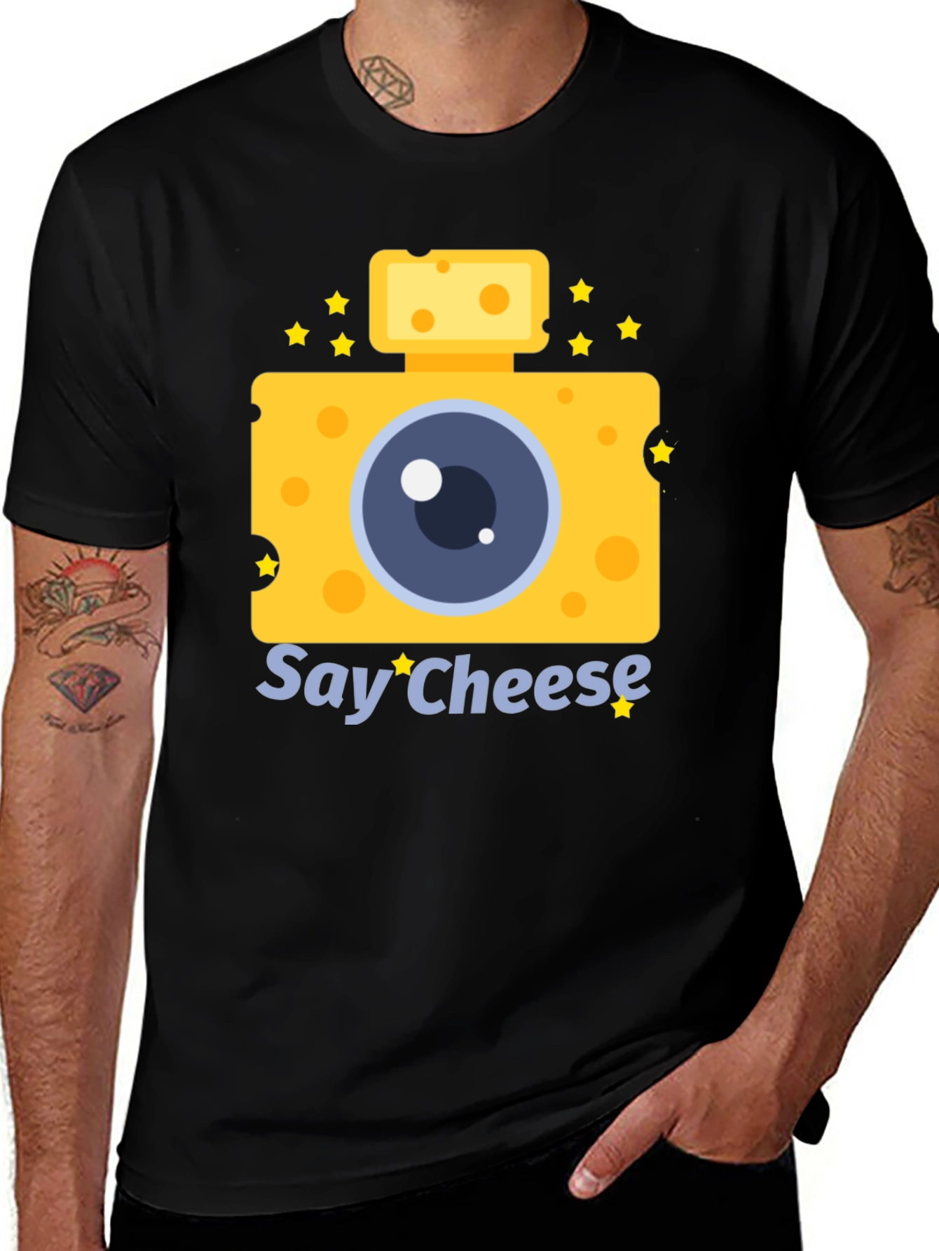 Say Cheese! Camera Graphic Tee