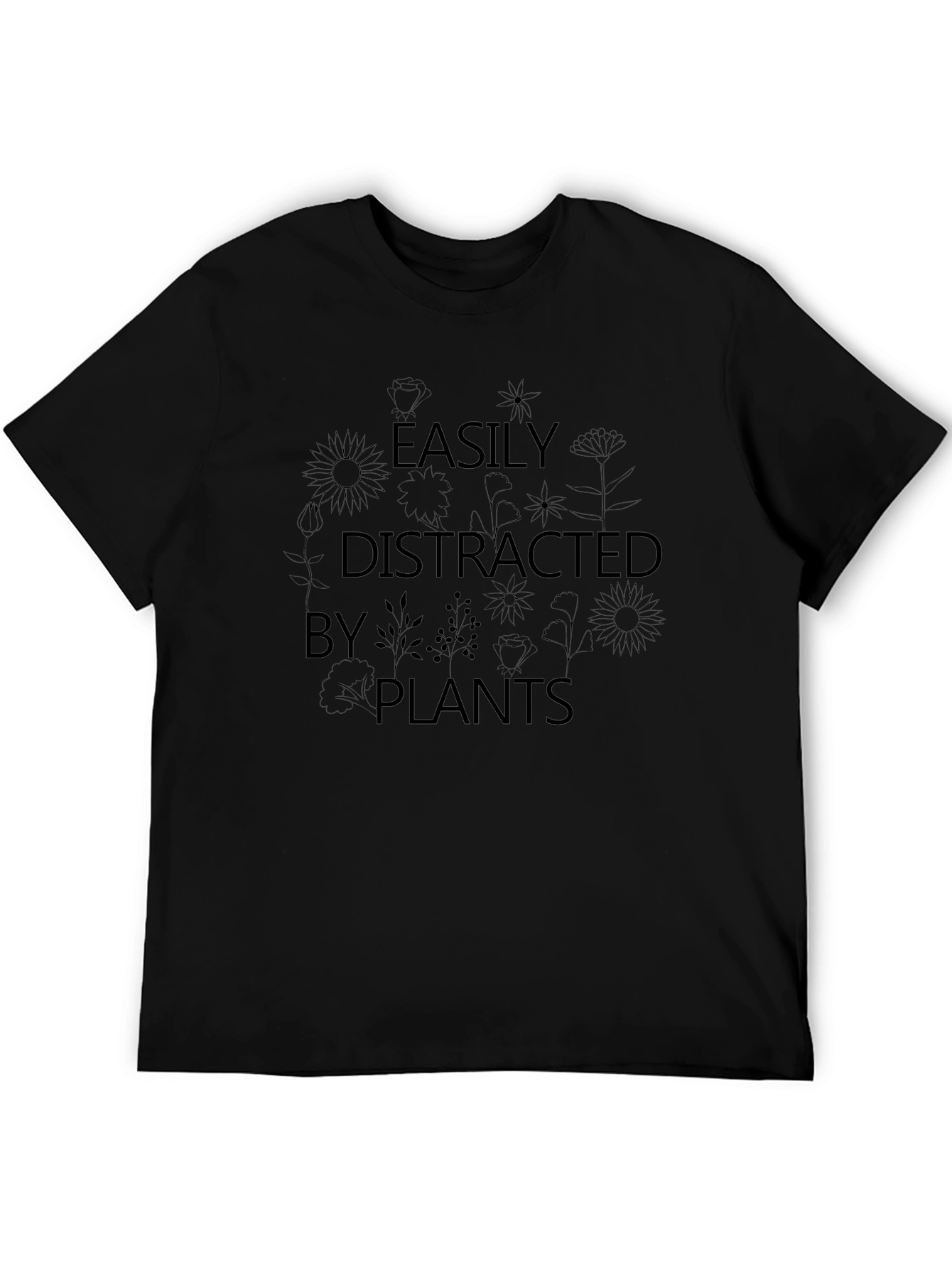 Easily Distracted By Plants Graphic Tee